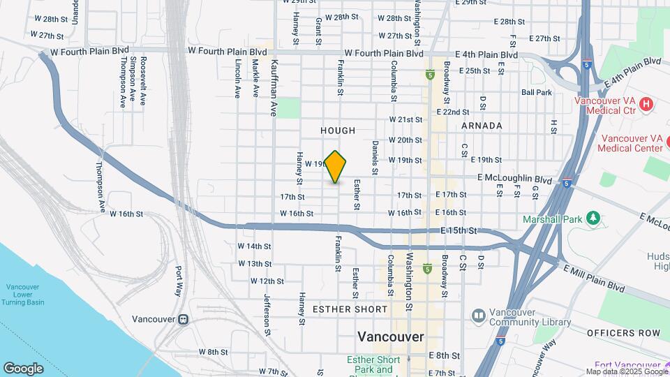1712 Franklin St Map and Location Details