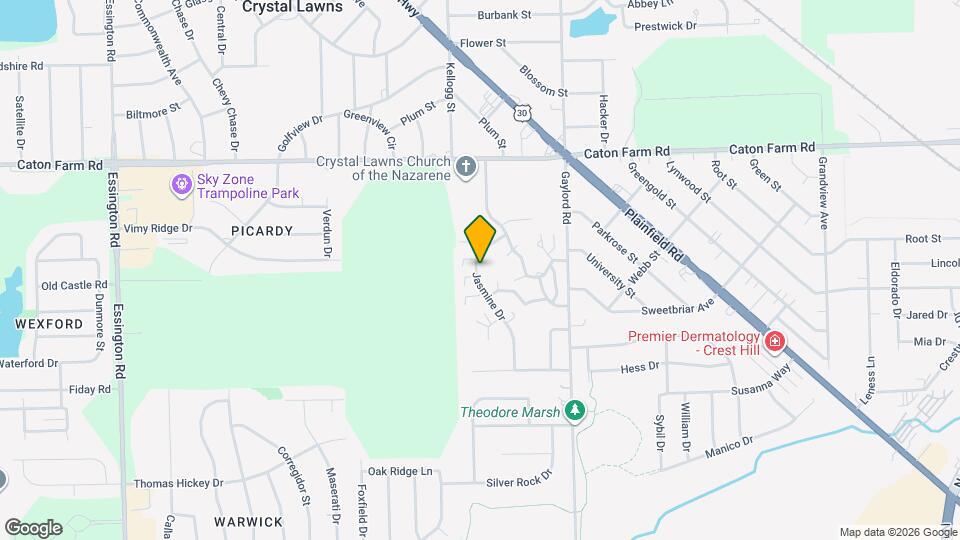 2218 Jasmine Dr Map and Location Details