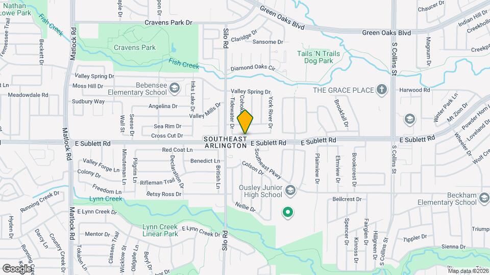 714 Charles City Dr Map and Location Details