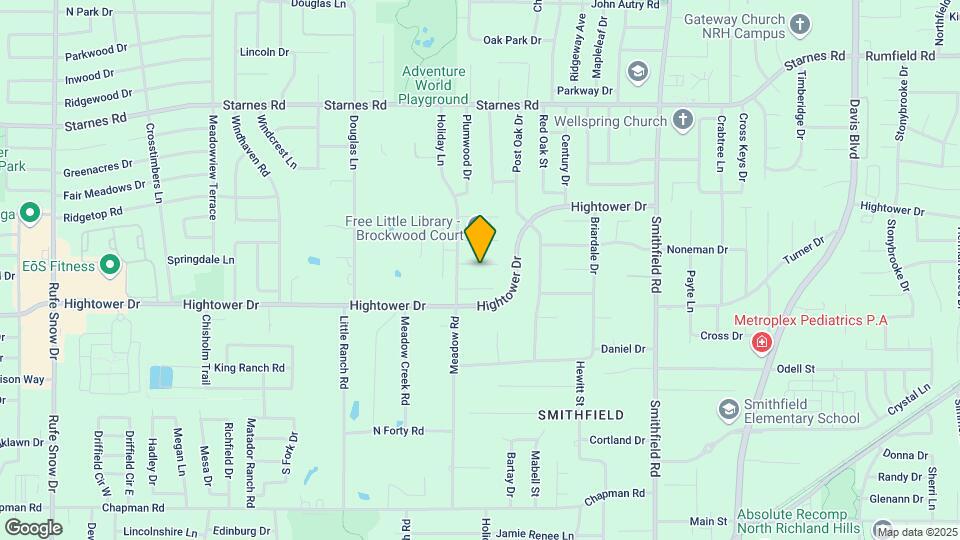 7512 Brentwood Ct Map and Location Details