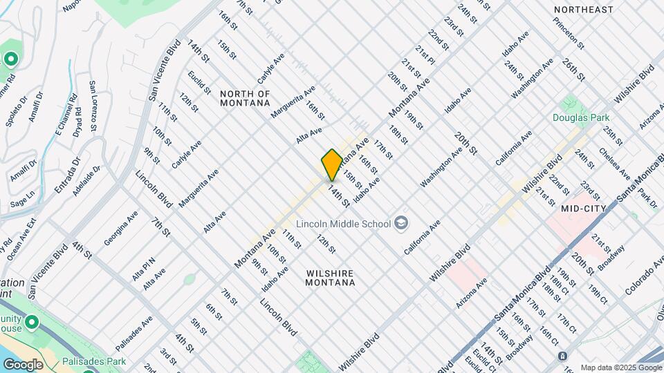 815 14th St Map and Location Details