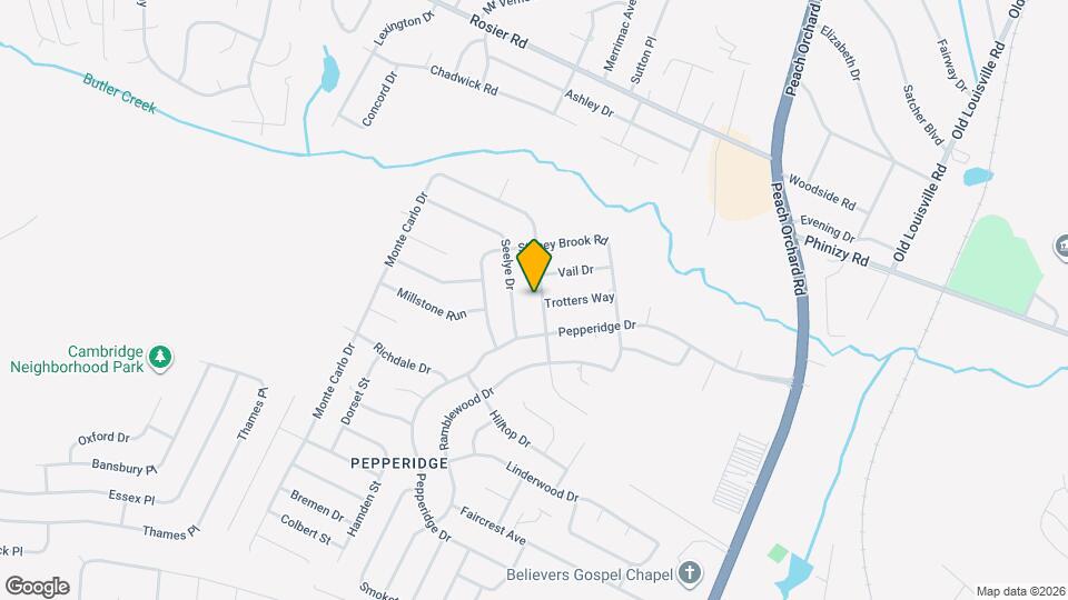 3541 Monte Carlo Dr Map and Location Details