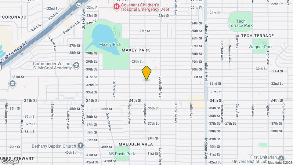 3722 32nd St Map and Location Details