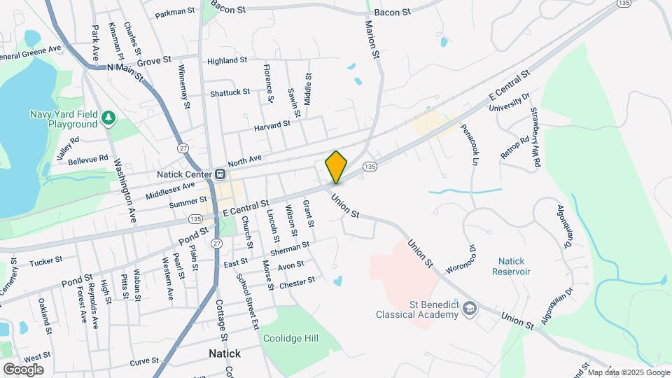 Natick Corner Map and Location Details