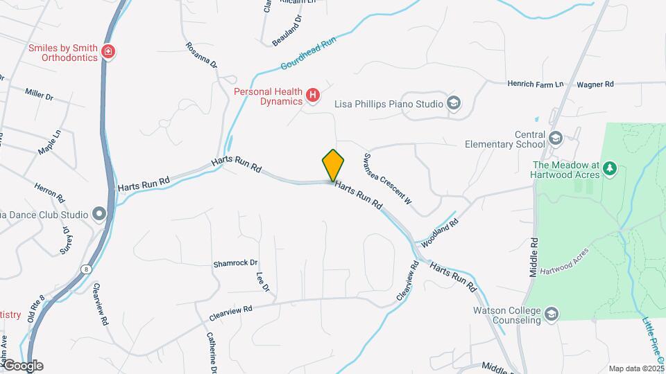 2972 Harts Run Rd Mapa y Detalles de la Ubicación