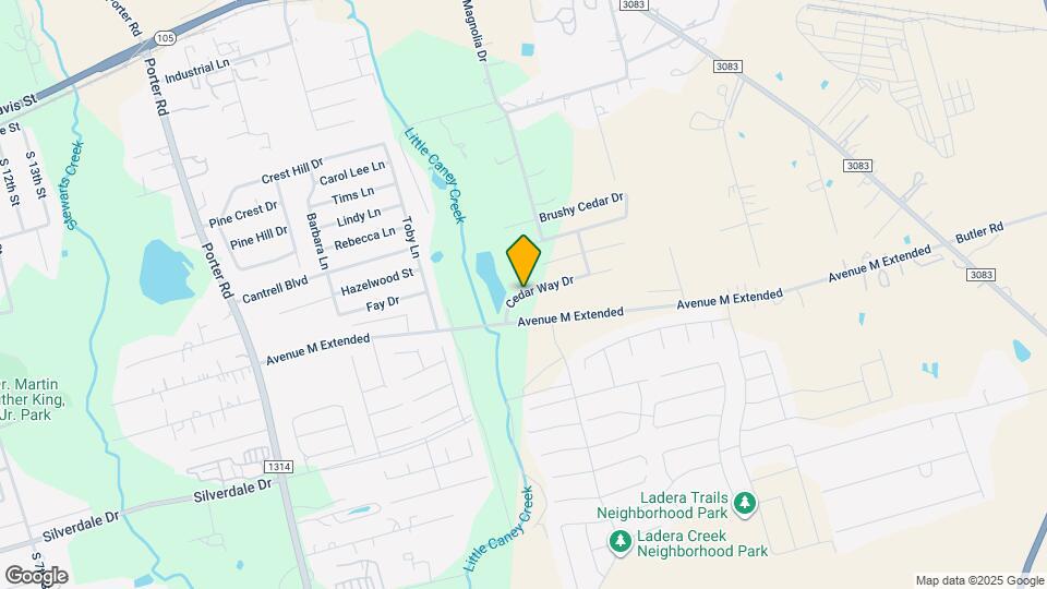 719 Long Cedar Dr Map and Location Details