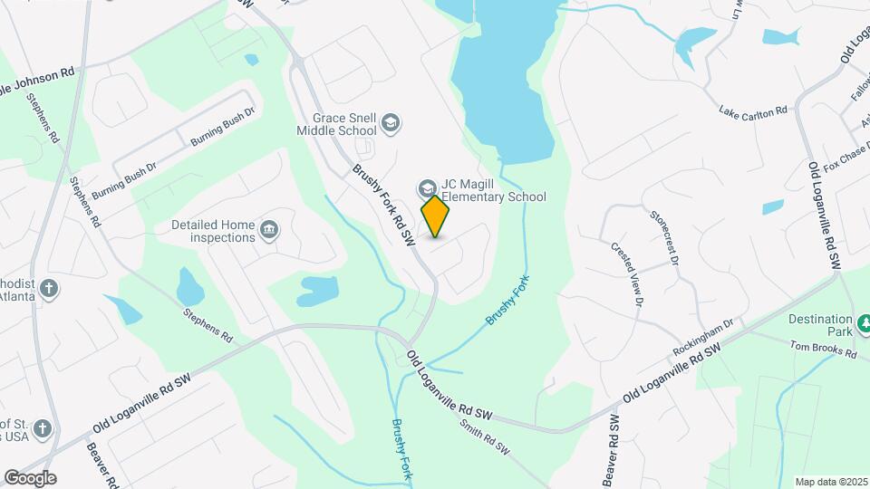 3790 Brushymill Ct Map and Location Details