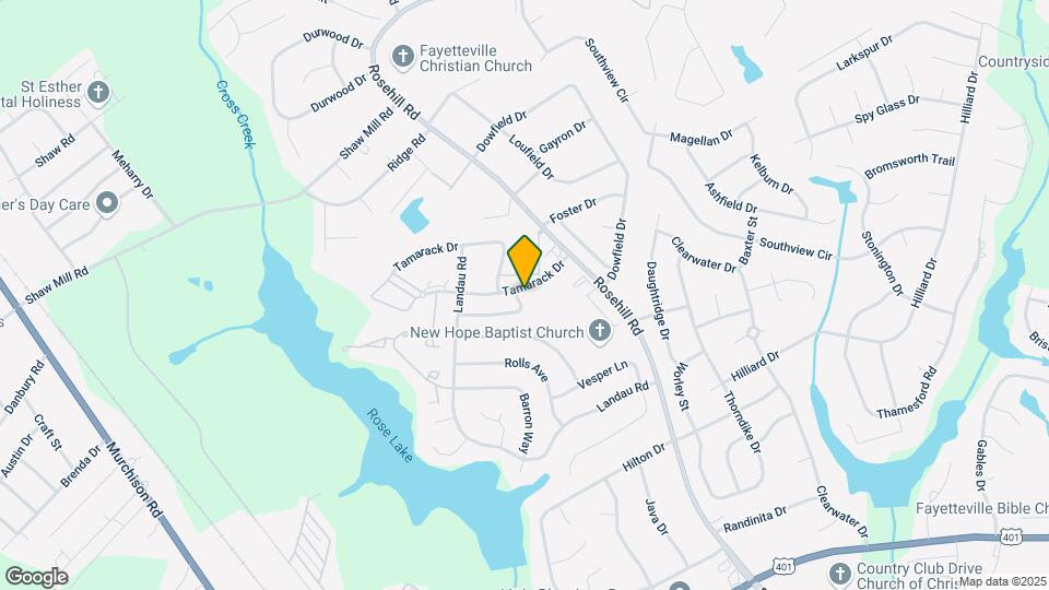 707 Hedgelawn Way Map and Location Details