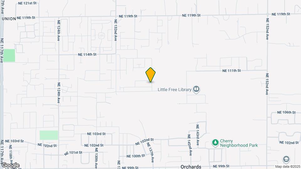 13626 NE 109th Wy Map and Location Details