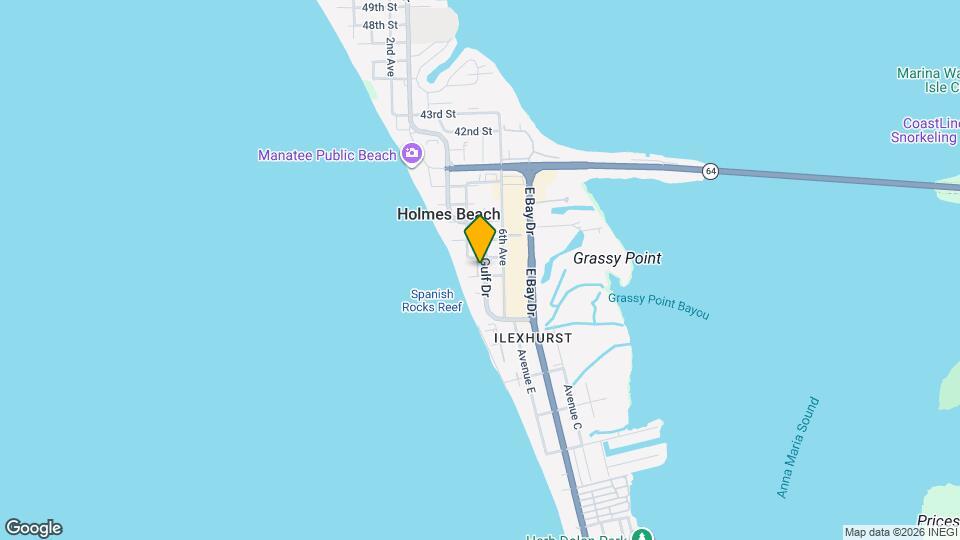 3402 Gulf Dr, Unit SI ID1591455P Mapa y Detalles de la Ubicación