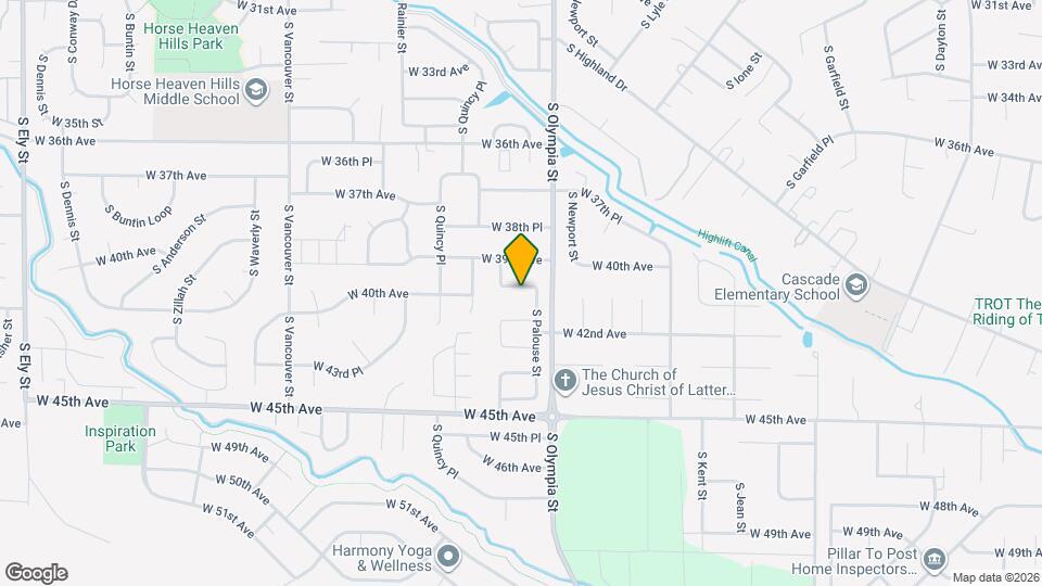 1511 W. 40th Pl. Map and Location Details