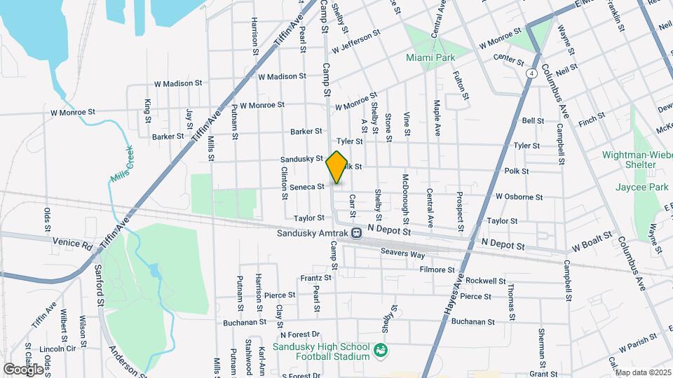 1442 Camp St Map and Location Details