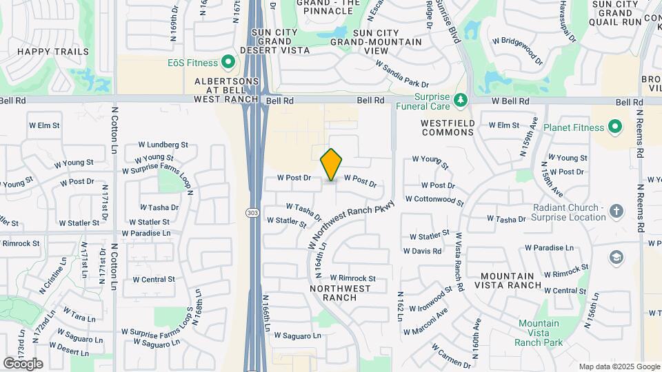 16486 N 164th Dr Map and Location Details