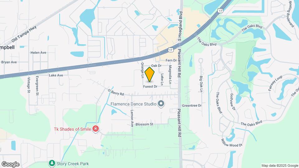 3501 Forest Dr Map and Location Details