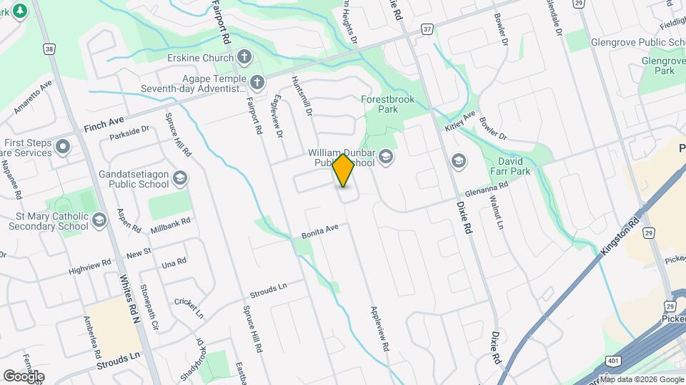 1869 Brookshire Square Map and Location Details