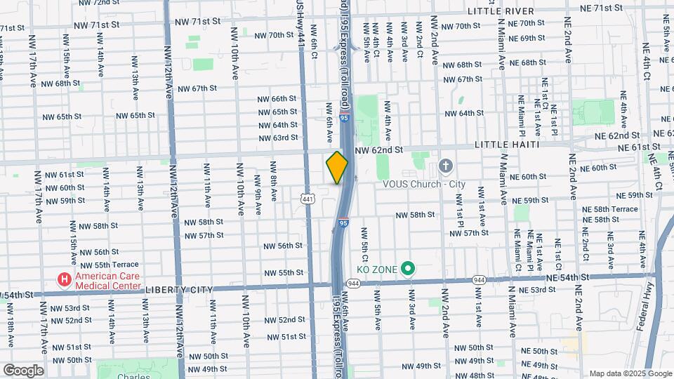 Edison Place Mapa y Detalles de la Ubicación