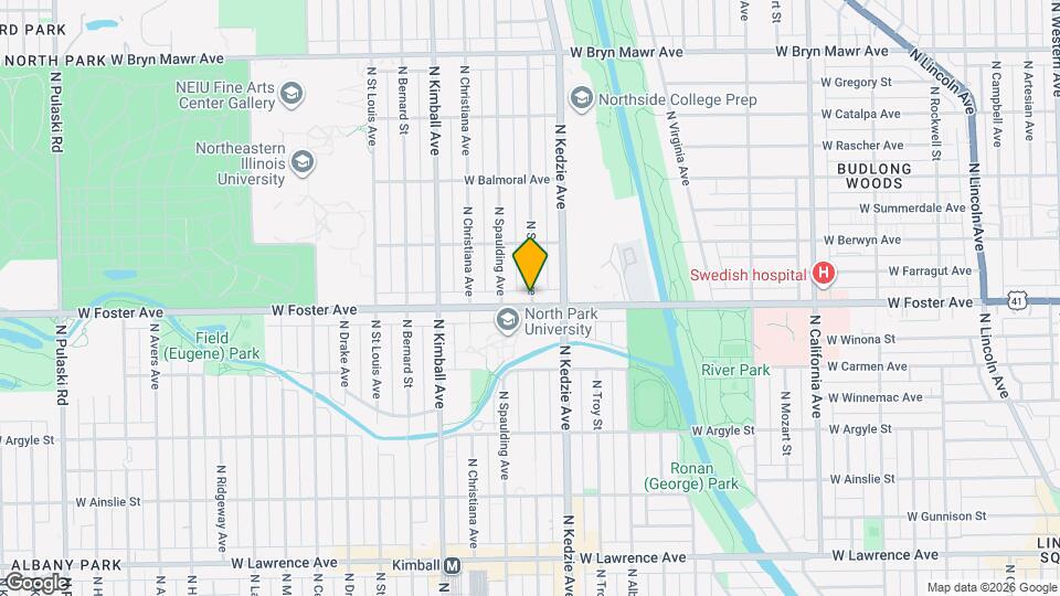 5208 N Sawyer Ave, Unit M04H Map and Location Details