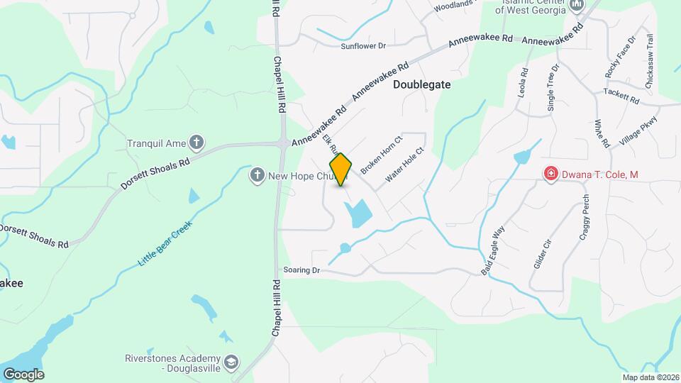 4301 Antler Ct Map and Location Details