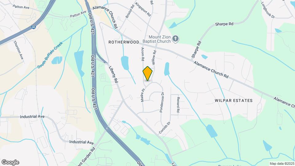 2304 Madre Pl Map and Location Details