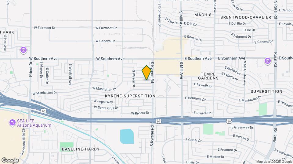 326 W La Jolla Dr Map and Location Details