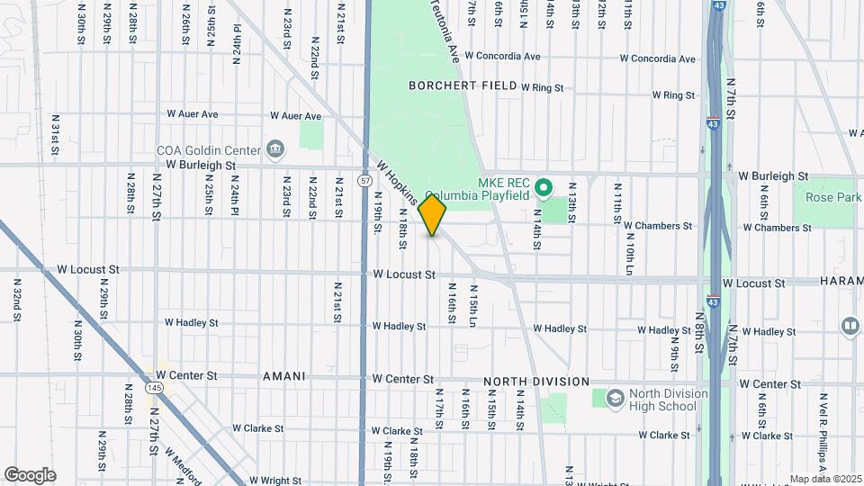 2950 N 17th St Map and Location Details