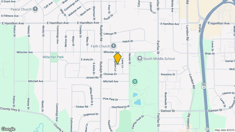 3625-3627 Livingston Ln Map and Location Details