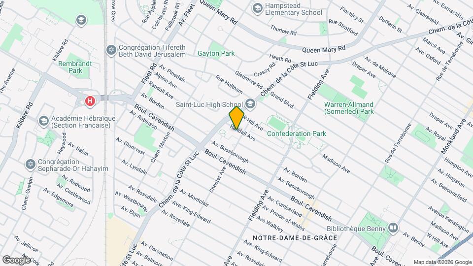 5320 Randall Map and Location Details