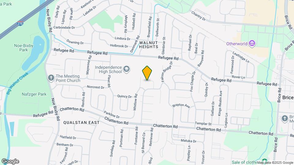 2909 Gentry Ln Map and Location Details