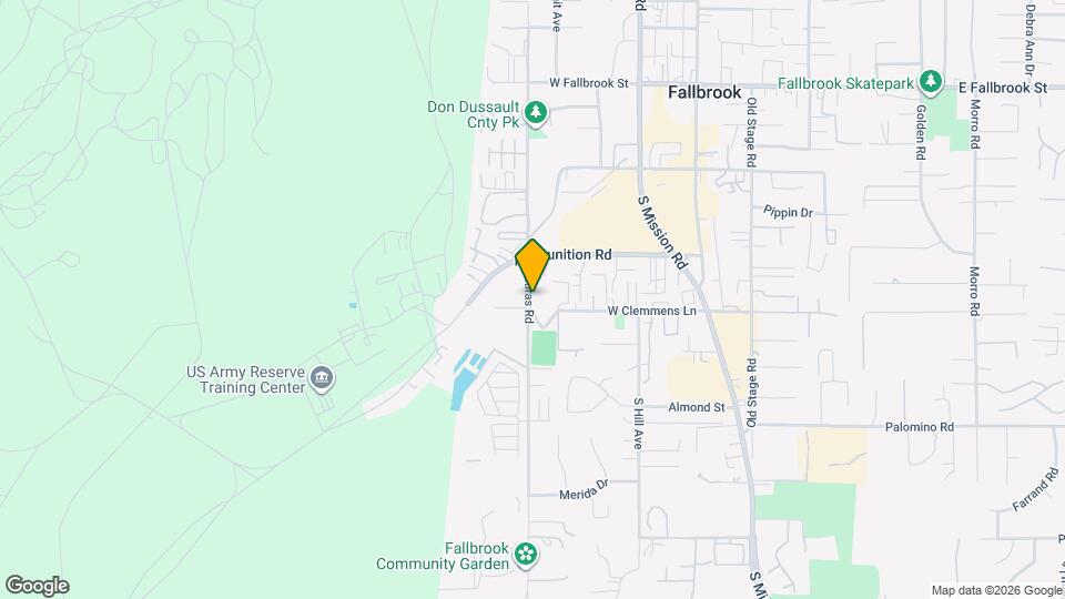 1280 Alturas Rd Map and Location Details