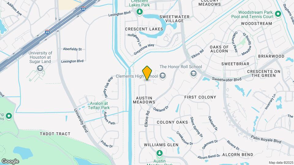 2711 Oakland Dr Map and Location Details