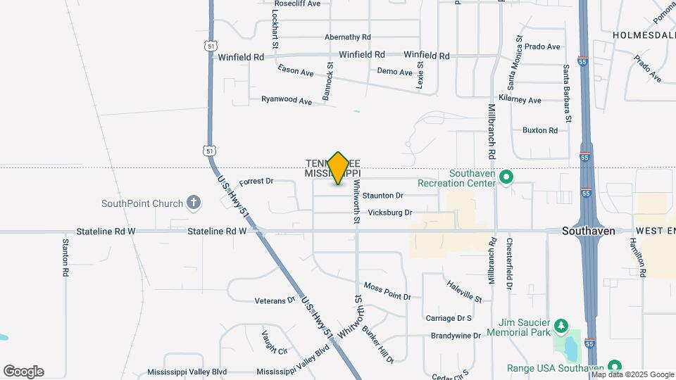 1542 Staunton Dr Map and Location Details