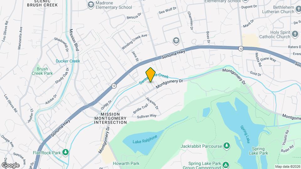 4729 Montgomery Dr Map and Location Details