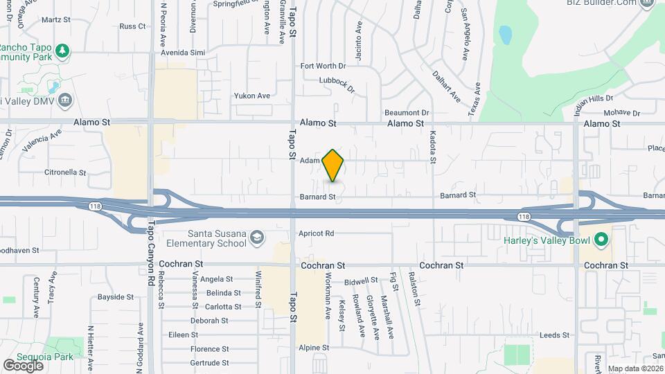 4511 Barnard St Map and Location Details