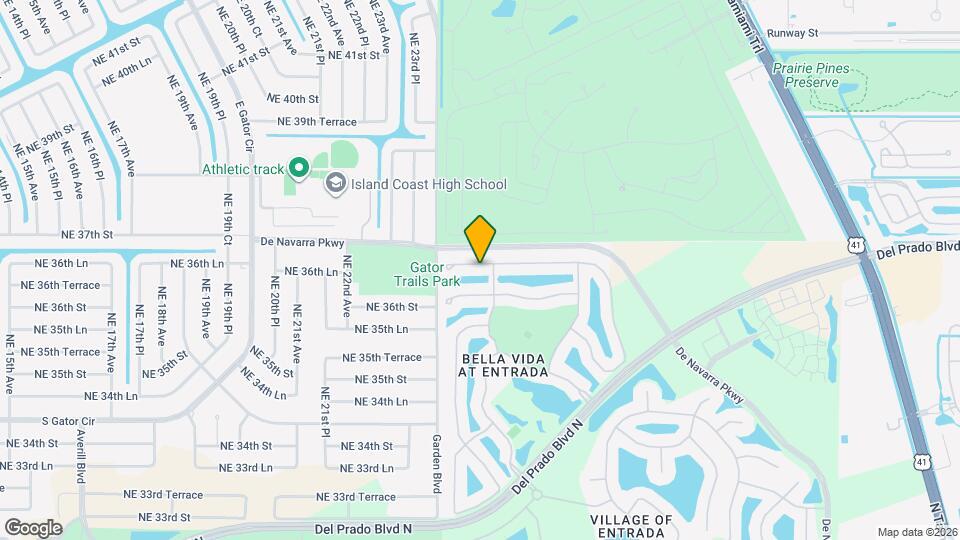 2432 Caslotti Way Map and Location Details