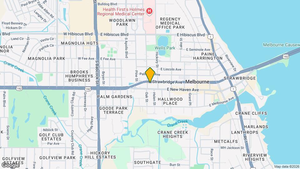 1935 Oak St Map and Location Details