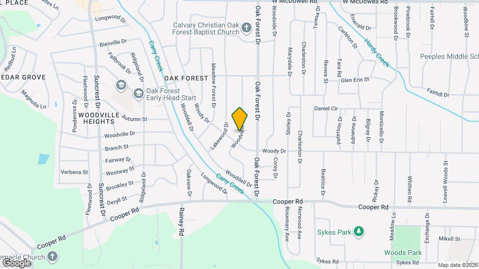 3145 Woodview Dr Map and Location Details
