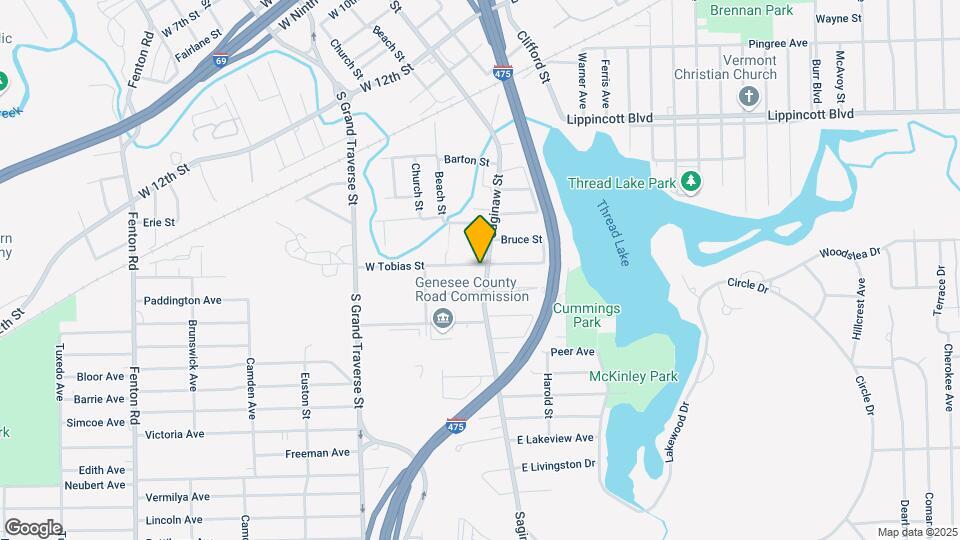 2604 S Saginaw St Map and Location Details