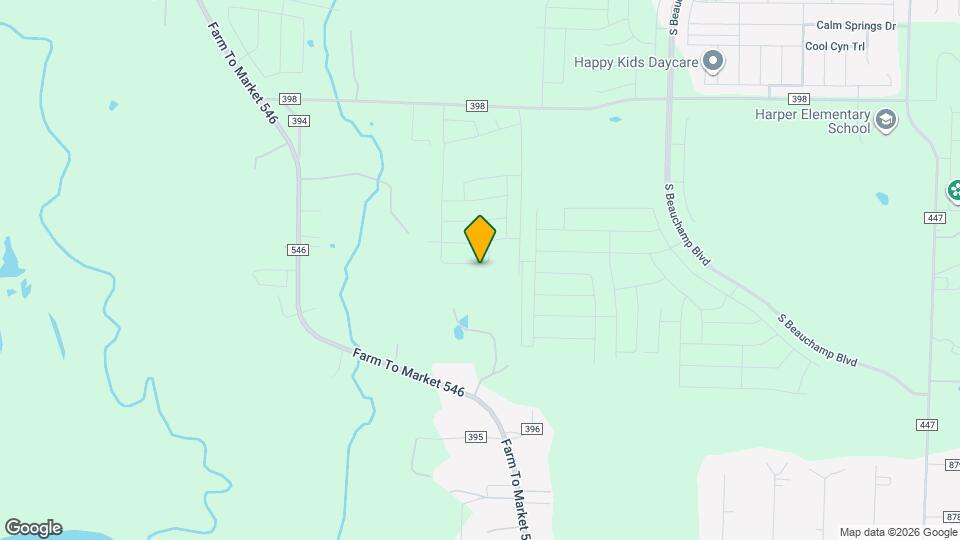 1205 Rusted Rail Dr Map and Location Details