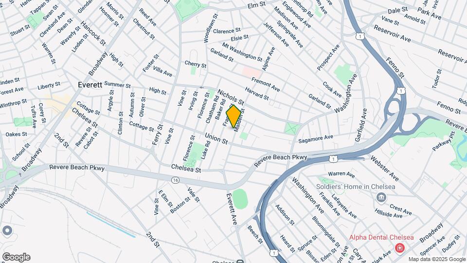 76 Malden St, Unit 2 Map and Location Details