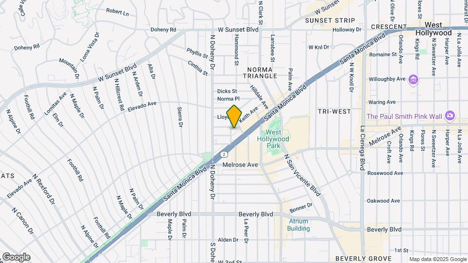 9018 Keith Ave Map and Location Details