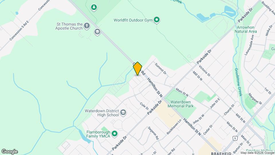 20 Hiscott Dr Map and Location Details