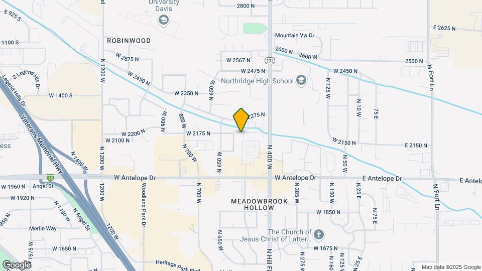2185 N 525 W Map and Location Details