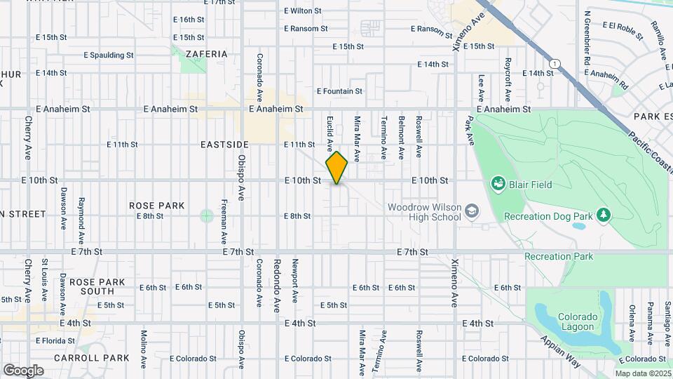 918 Euclid Ave Map and Location Details
