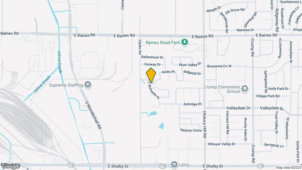 4368 Burnette Pl Map and Location Details