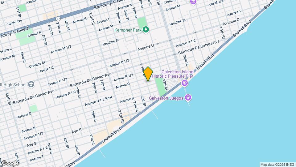 2828 Avenue Q 1/2 Map and Location Details