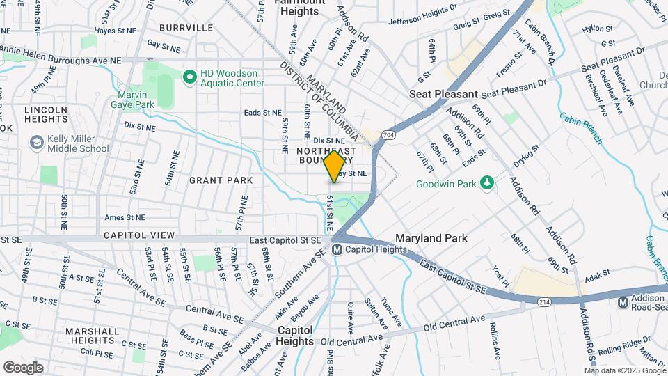 205 61st St NE Map and Location Details