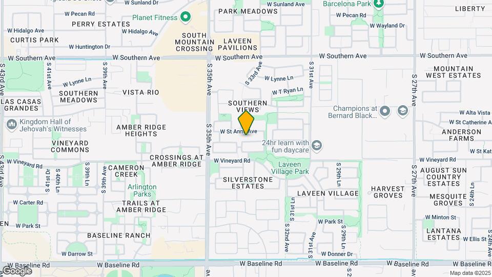 3332 W Apollo Rd Map and Location Details