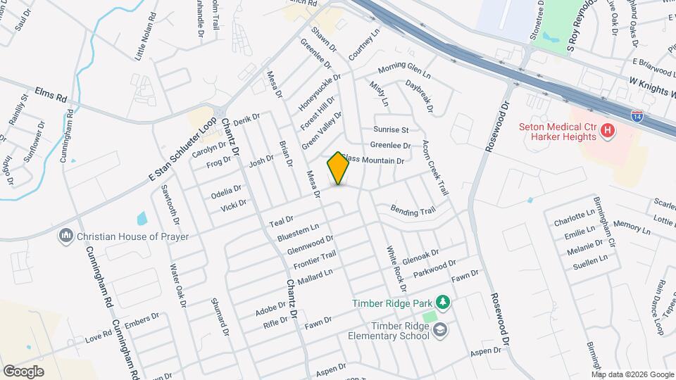 4802 Pepper Mill Hollow Map and Location Details