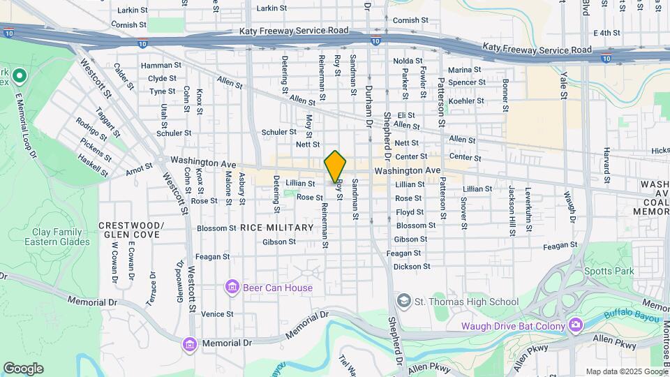 5105 Lillian St Map and Location Details