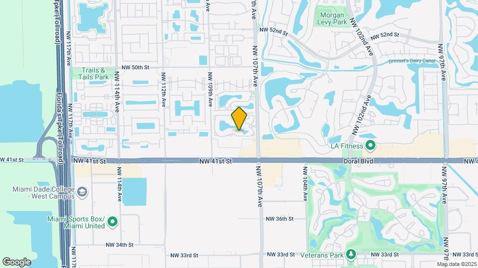 4350 NW 107th Ave Map and Location Details
